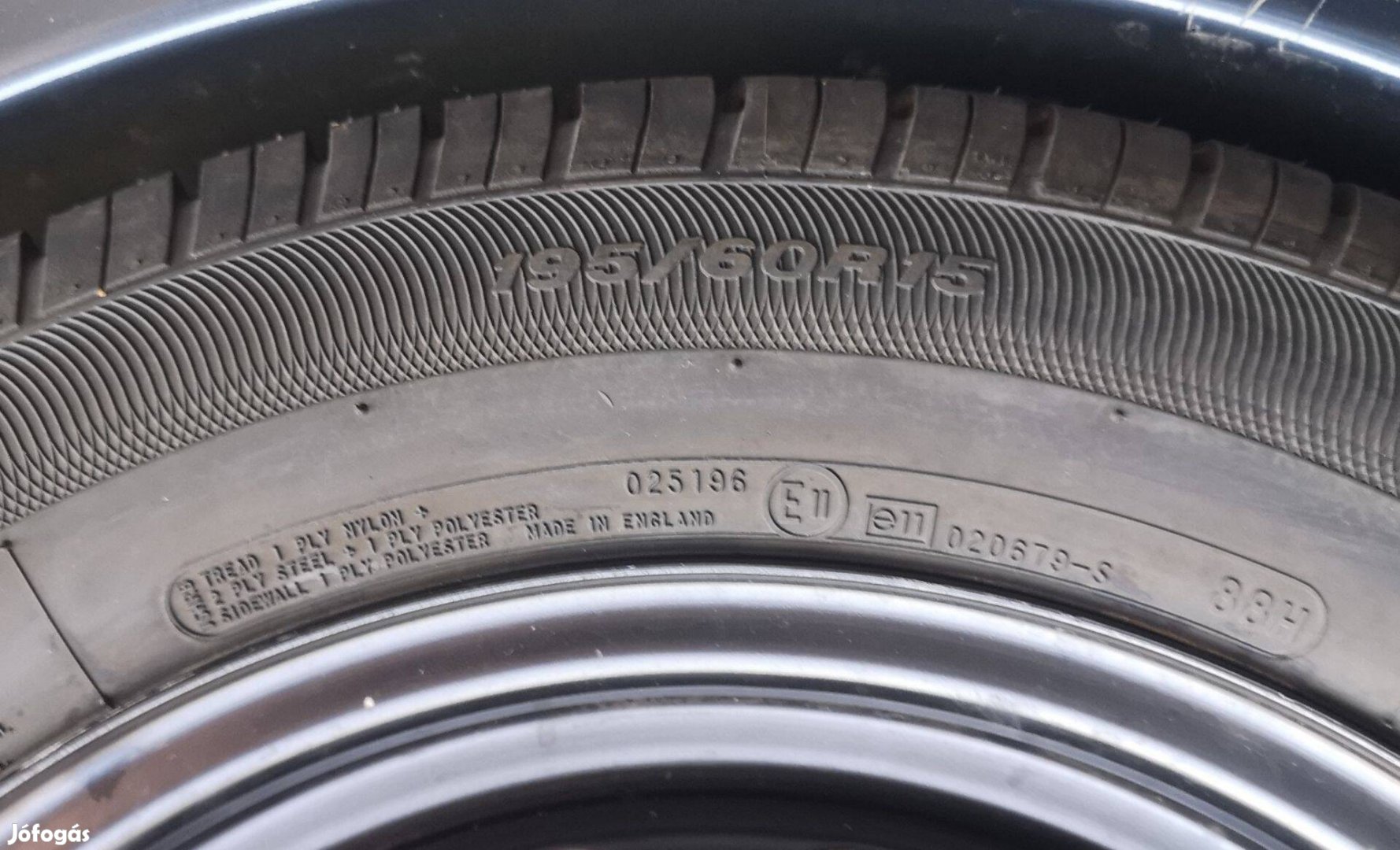 Avon ZV3 195/60 R15 új O-kmes gumi eladó 1db van csak!