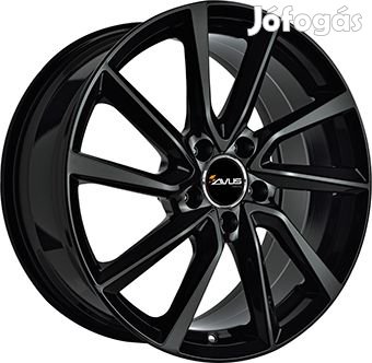 Avus 5X112 7.5X19 ET50 57.1 Black_AC518 új alufelni