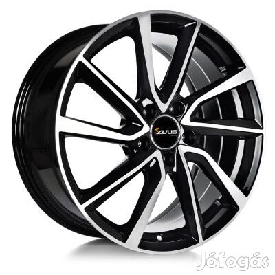 Avus AC-518 Fekete polír 7,5X20 5X112 ET44 CB57,1 | alufelni |