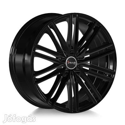 Avus AC-M08 Fekete 11,5X21 5X130 ET52 CB71,6 | alufelni |