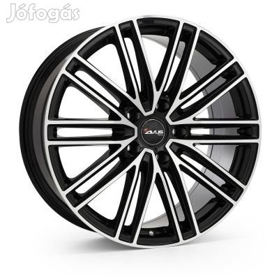 Avus AC-M08 Fekete polír 11,5X21 5X130 ET52 CB71,6 | alufelni |