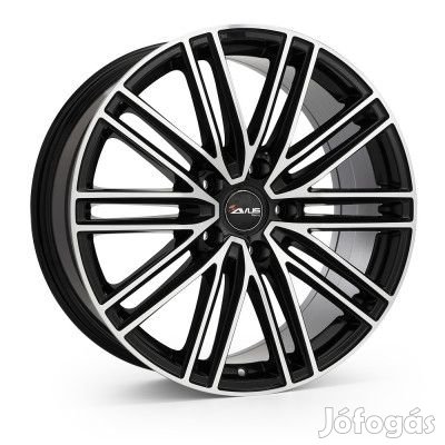Avus AC-M08 Fekete polír 11,5X21 5X130 ET61 CB71,6 | alufelni |
