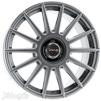 Avus AC-M09 - DM09 Antracit fekete 8X18 5X112 ET35 CB72,6 | alufelni |