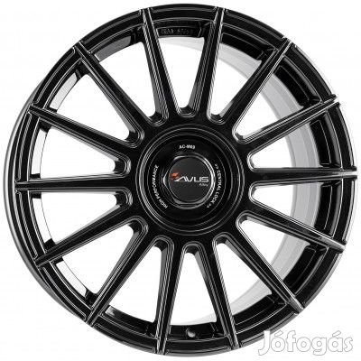 Avus AC-M09 - DM09 Fekete  8X18 5X112 ET30 CB72,6 | alufelni |