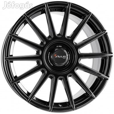 Avus AC-M09 - DM09 Fekete 8X18 5X112 ET35 CB72,6 alufelni