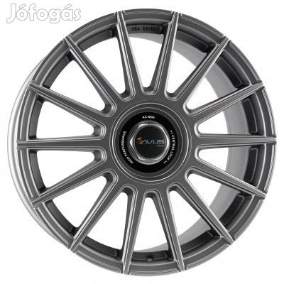 Avus AC-M09 - DM09 Szürke fekete 8X18 5X112 ET30 CB72,6 | alufelni |