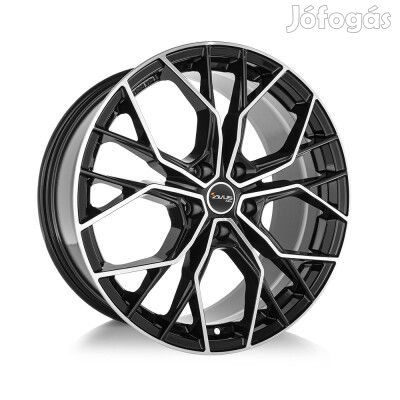 Avus AC-M10 Fekete polírozott 8,5X19 5X112 ET30 CB66,7 | alufelni |