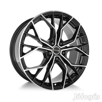 Avus AC-M10 Fekete polírozott 8,5X20 5X112 ET30 CB66,7 | alufelni |