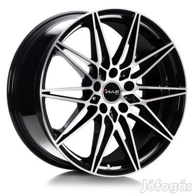 Avus AC-MB5 Fekete polírozott 8,5X19 5X112 ET30 CB66,7 | alufelni |