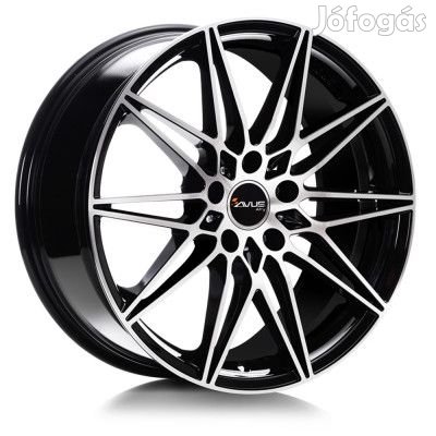 Avus AC-MB5 Fekete polírozott 8,5X19 5X112 ET30 CB66,7 | alufelni |