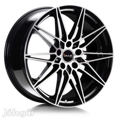 Avus AC-MB5 Fekete polírozott 8,5X19 5X112 ET47 CB66,7 | alufelni |