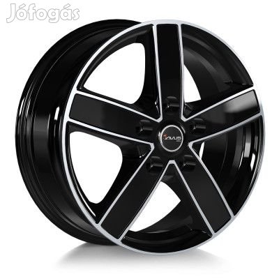 Avus AC-V51 Fekete polírozott 7X17 5X108 ET45 CB65,1 | alufelni |
