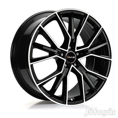 Avus AF18 Fekete polír 10,5X22 5X112 ET43 CB66,7 | alufelni |