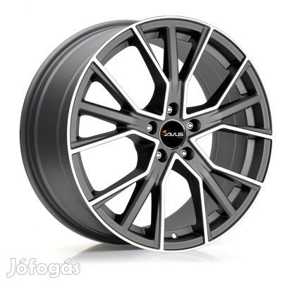 Avus AF18 Matt Antracit polírozott 8,5X19 5X112 ET48 CB57,1 |