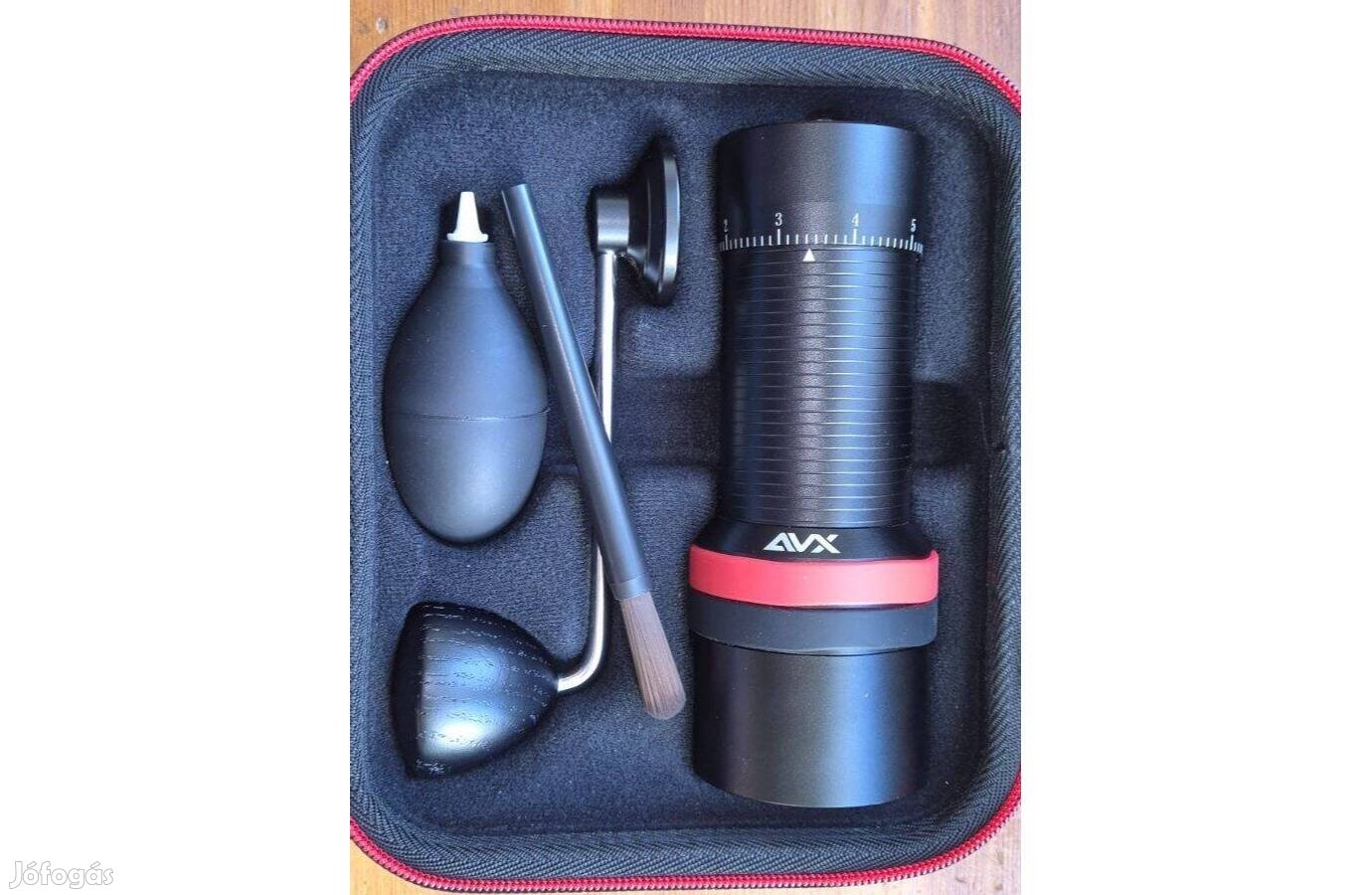 Avx HG49S kéziőrlő 49mm-es síktárcsás Titanium késsel