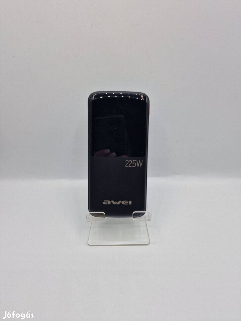 Awei P10K power bank, külső akkumulátor, 10000mAh, fekete, használt