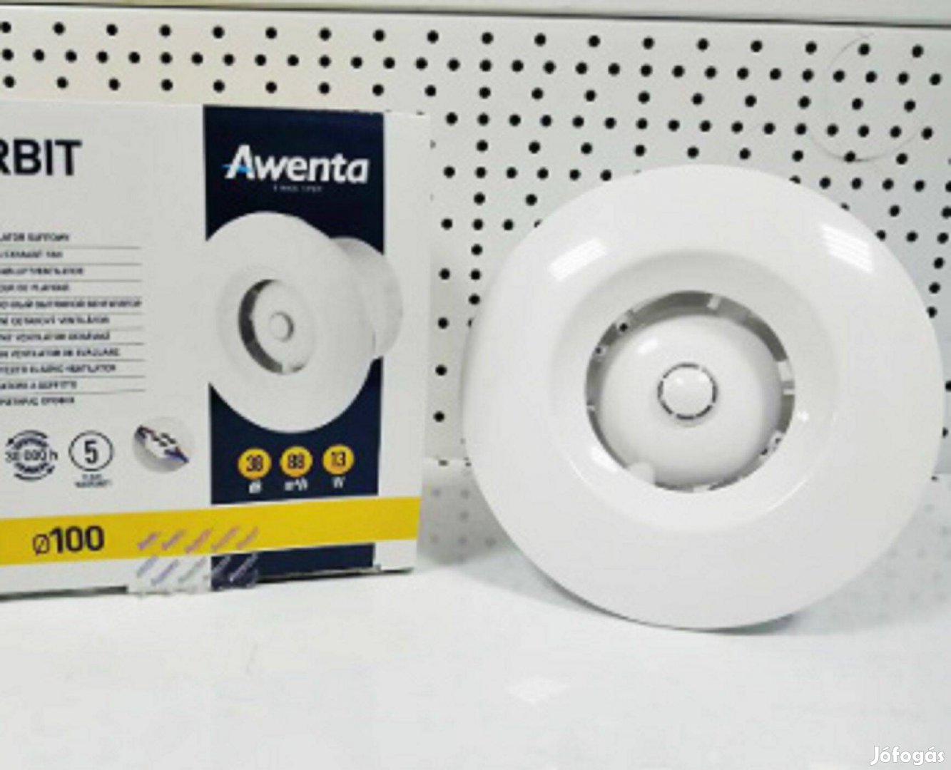 Awenta Orbit Wxo100H ventilátor, páraérzékelővel