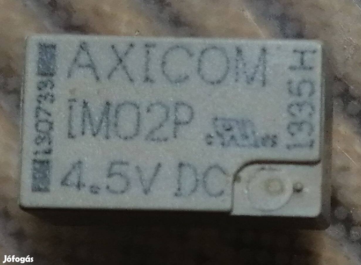 Axicom 4,5V-os új, miniatűr relék