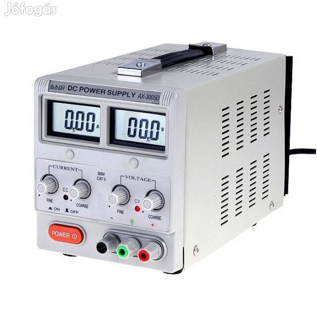 Axiomet Labortápegység Labortáp DC 0-30V (0-5A) ()