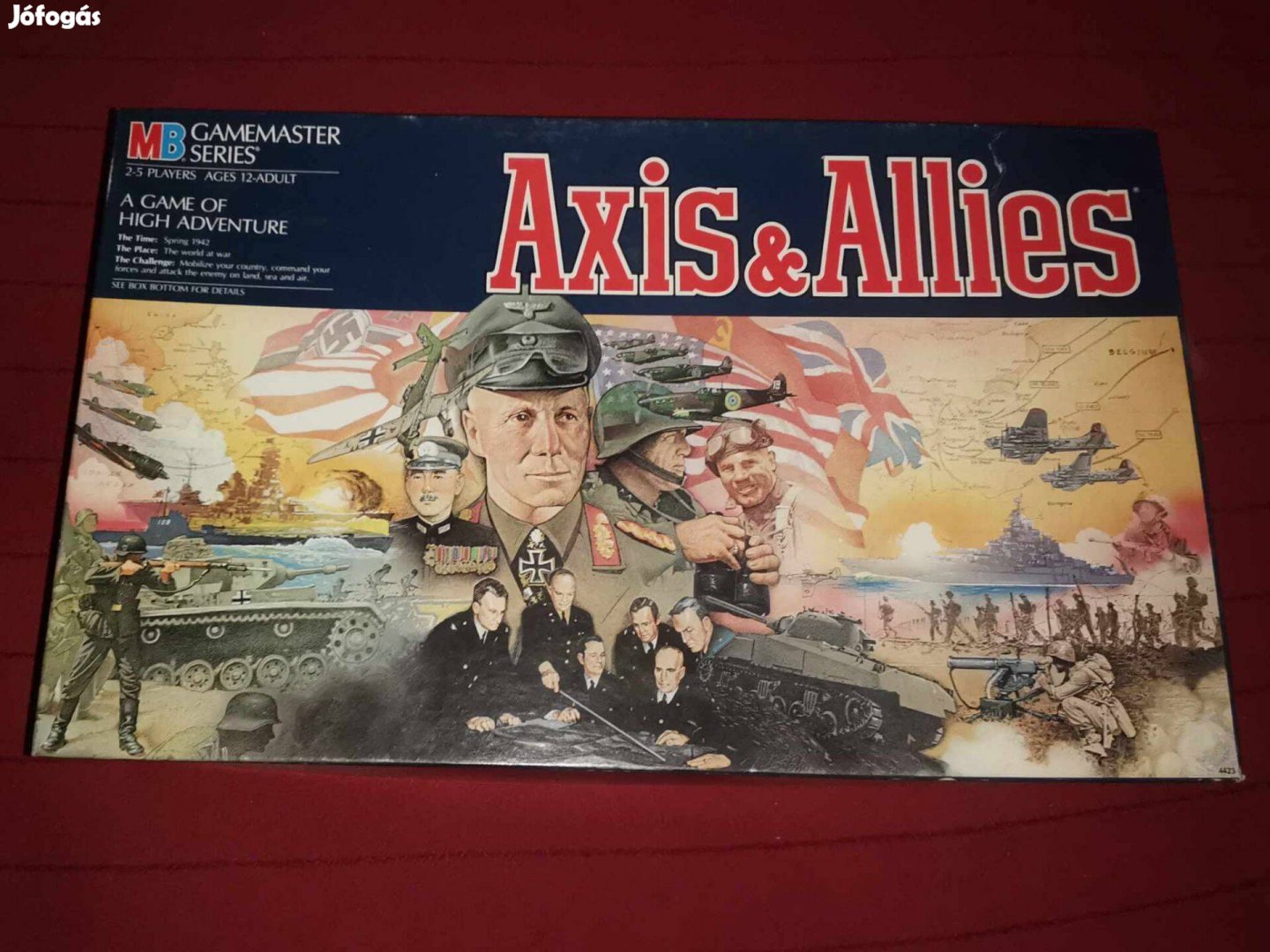 Axis & Allies Milton Bradley 1987