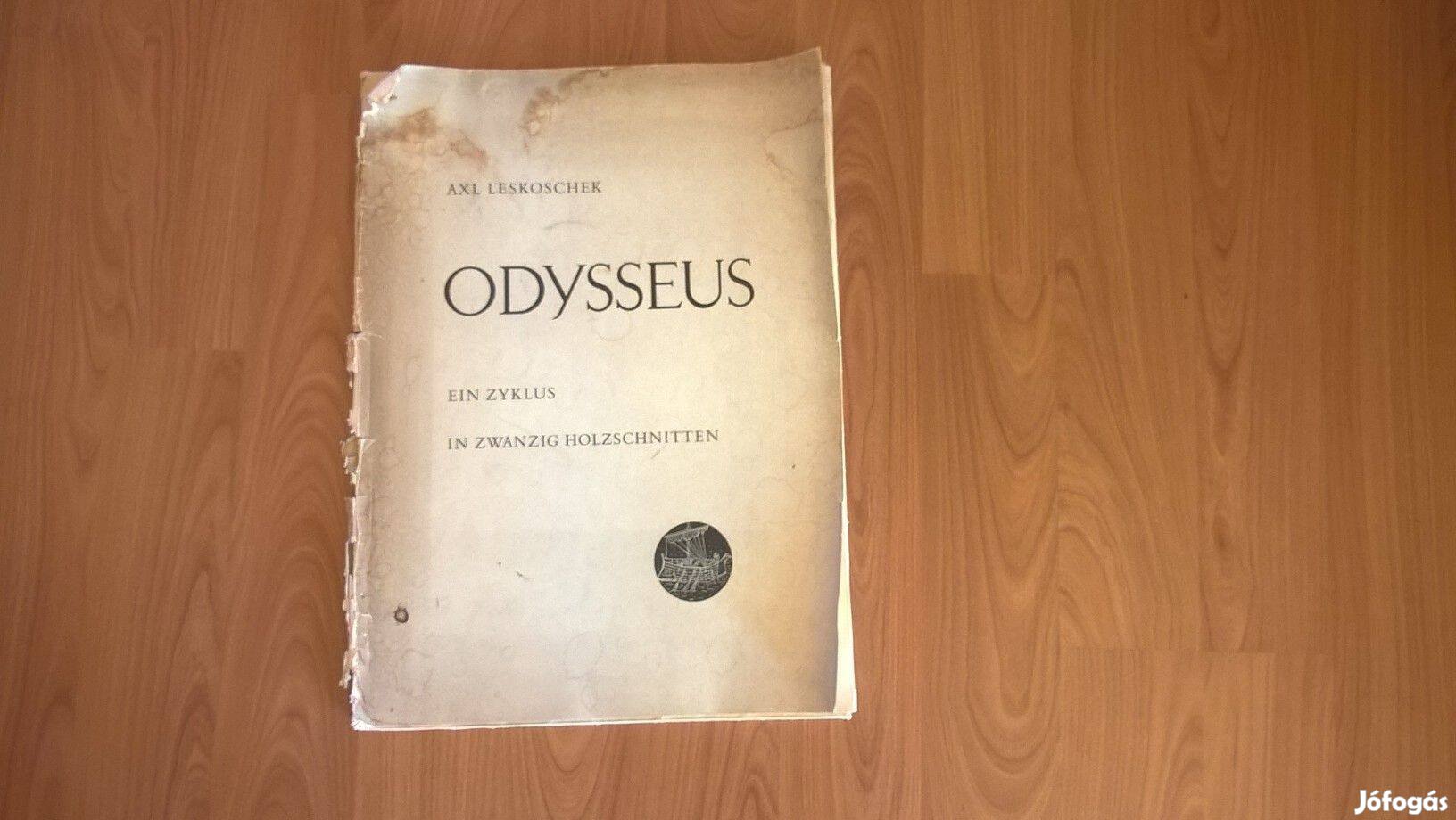 Axl Leskoschek - Odysseus - Dedikált