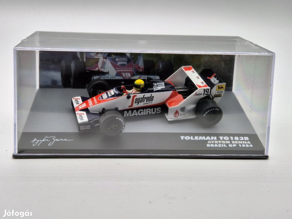 Ayrton Senna Toleman TG183B #19 Brazil GP (1984) - Altaya - 1:43