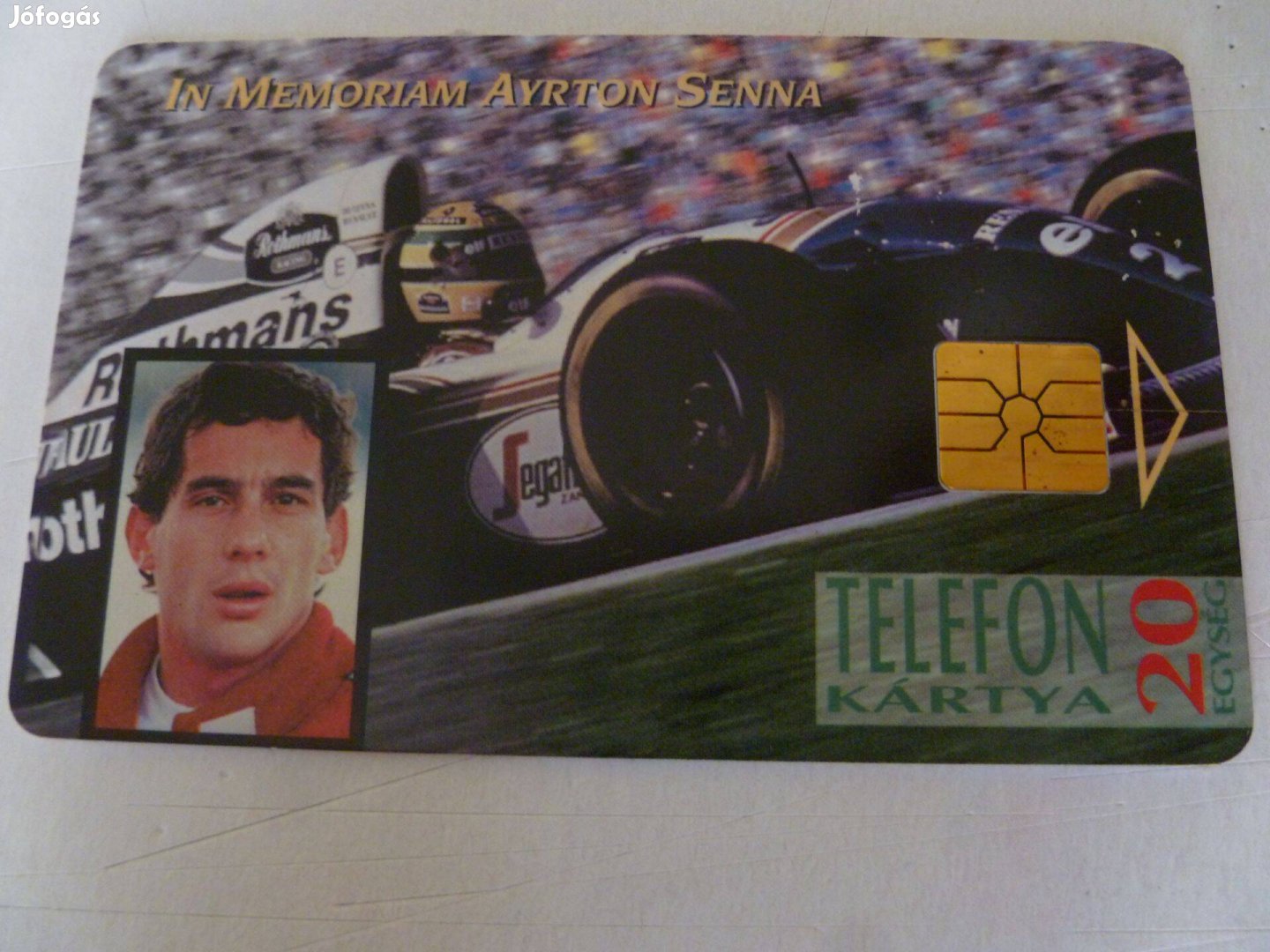 Ayrton Senna telefonkártya