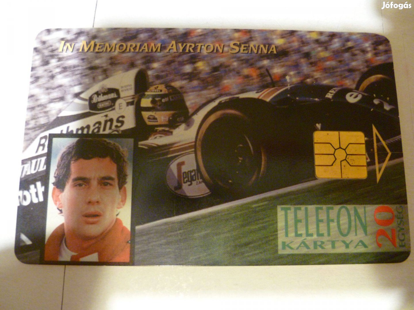 Ayrton Senna telefonkártya