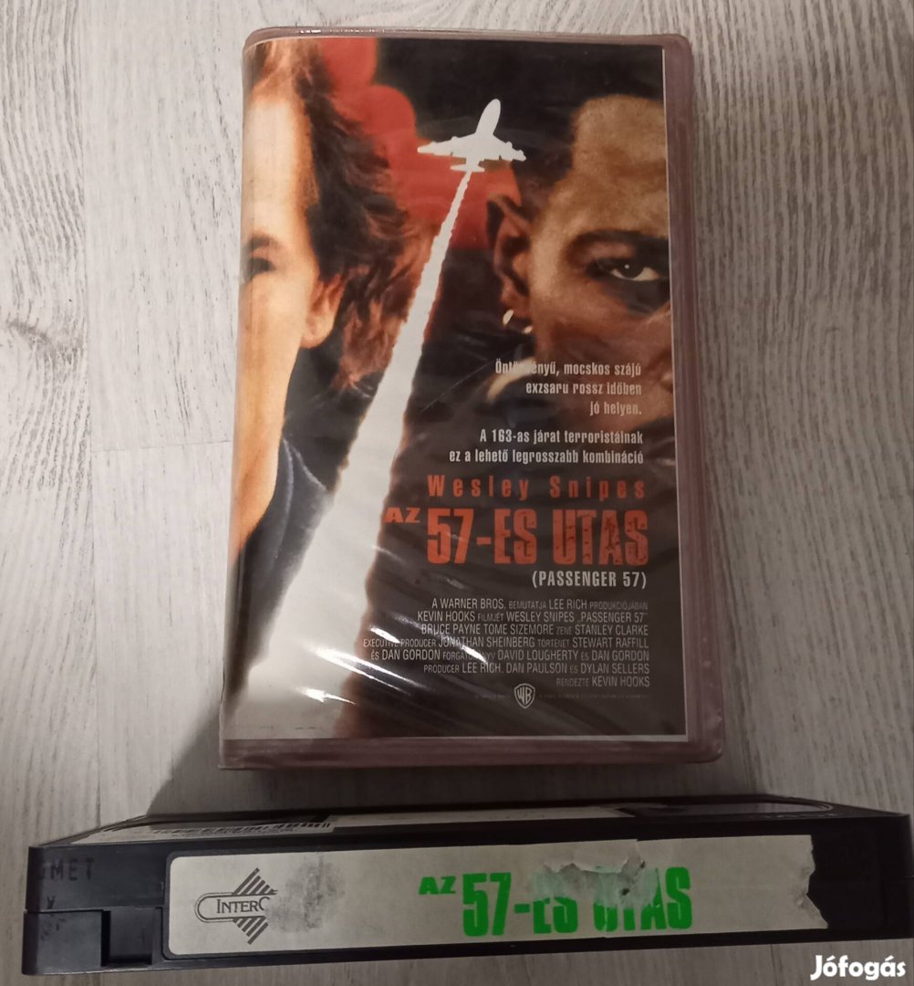 Az 57- es utas - akció vhs - Wesley Snipes