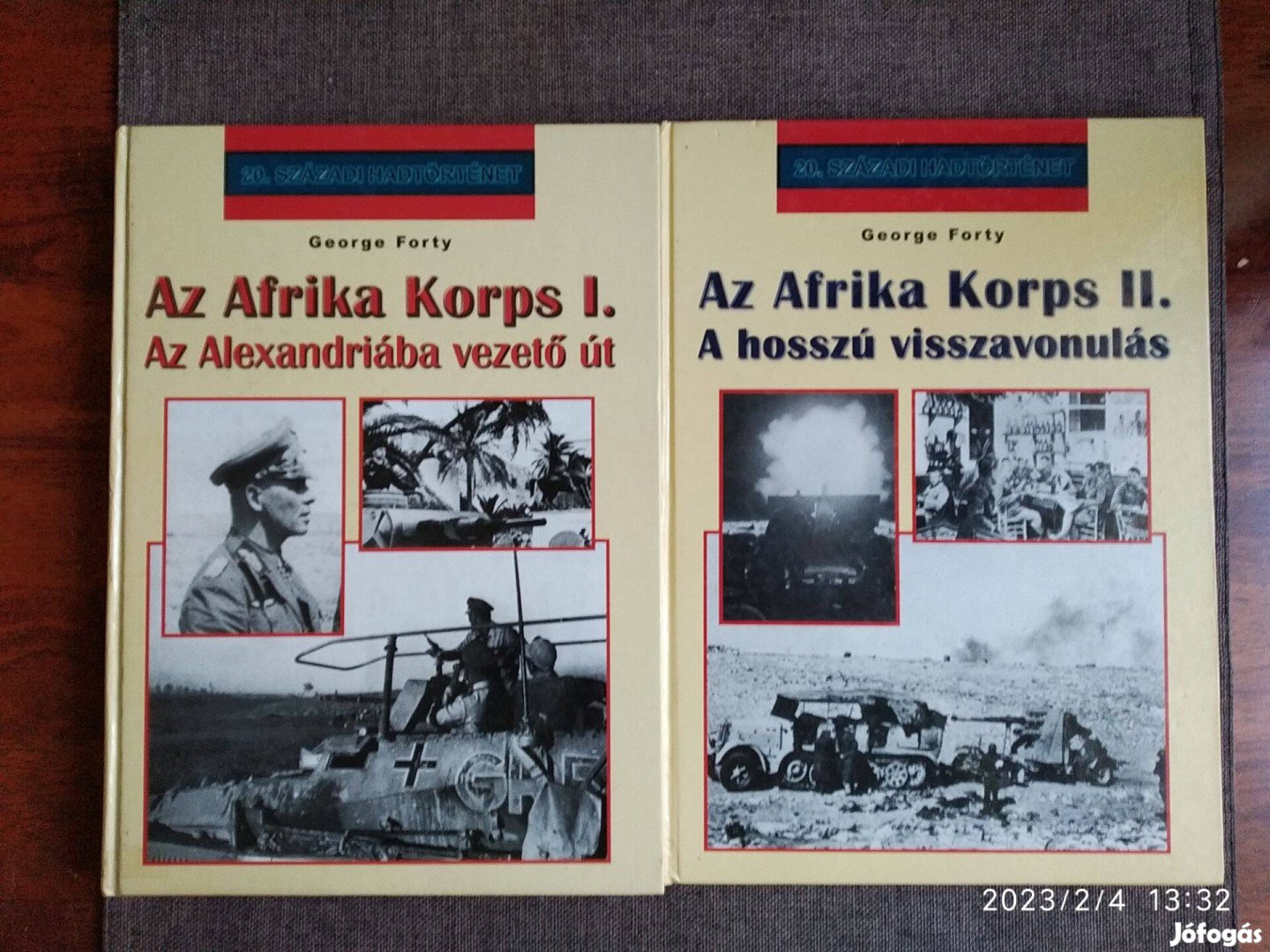 Az Afrika Korps I-II. George Forty Hajja és Fiai Kiadó,