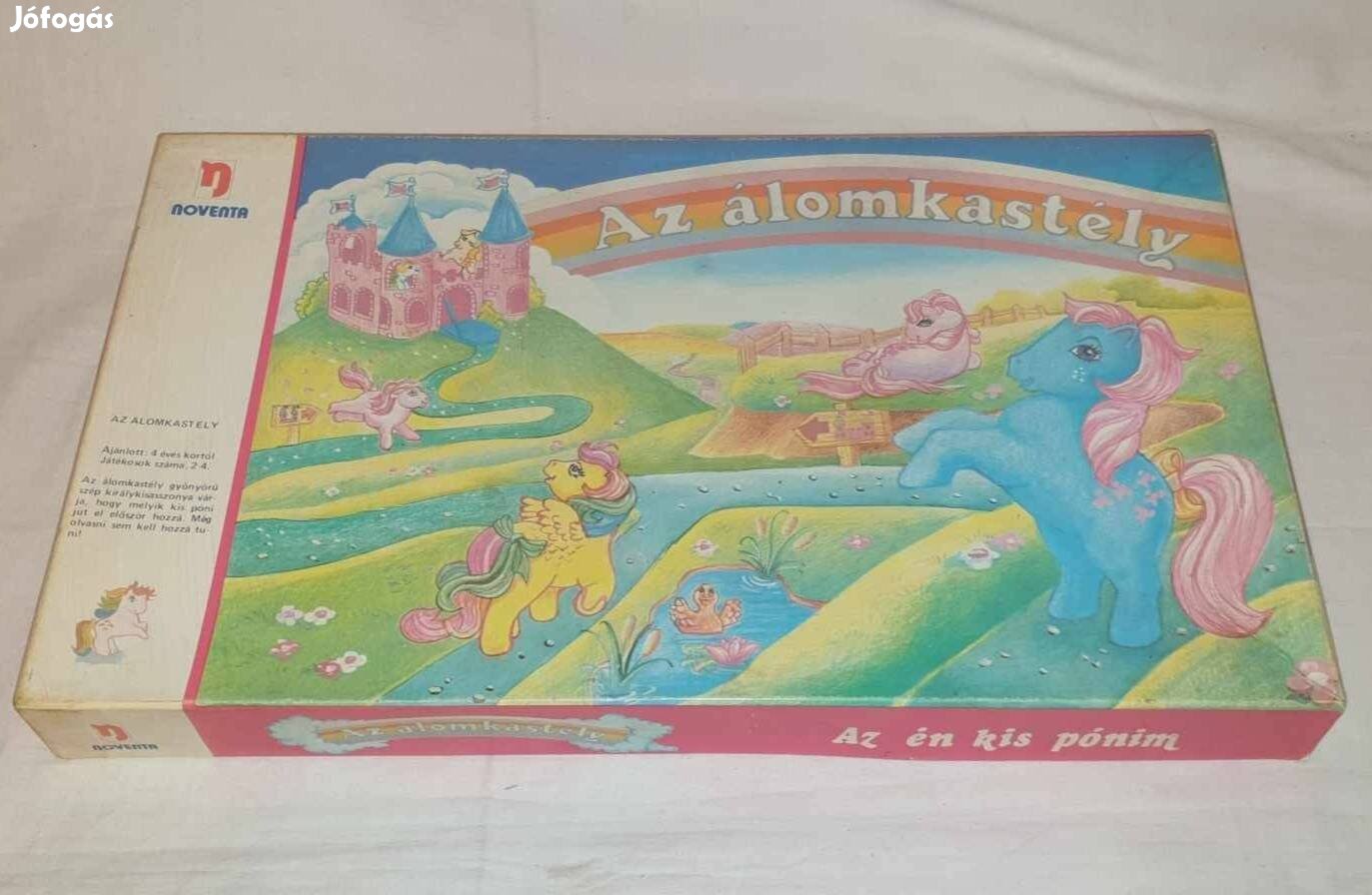 Az Álomkastély retró pónis társasjáték