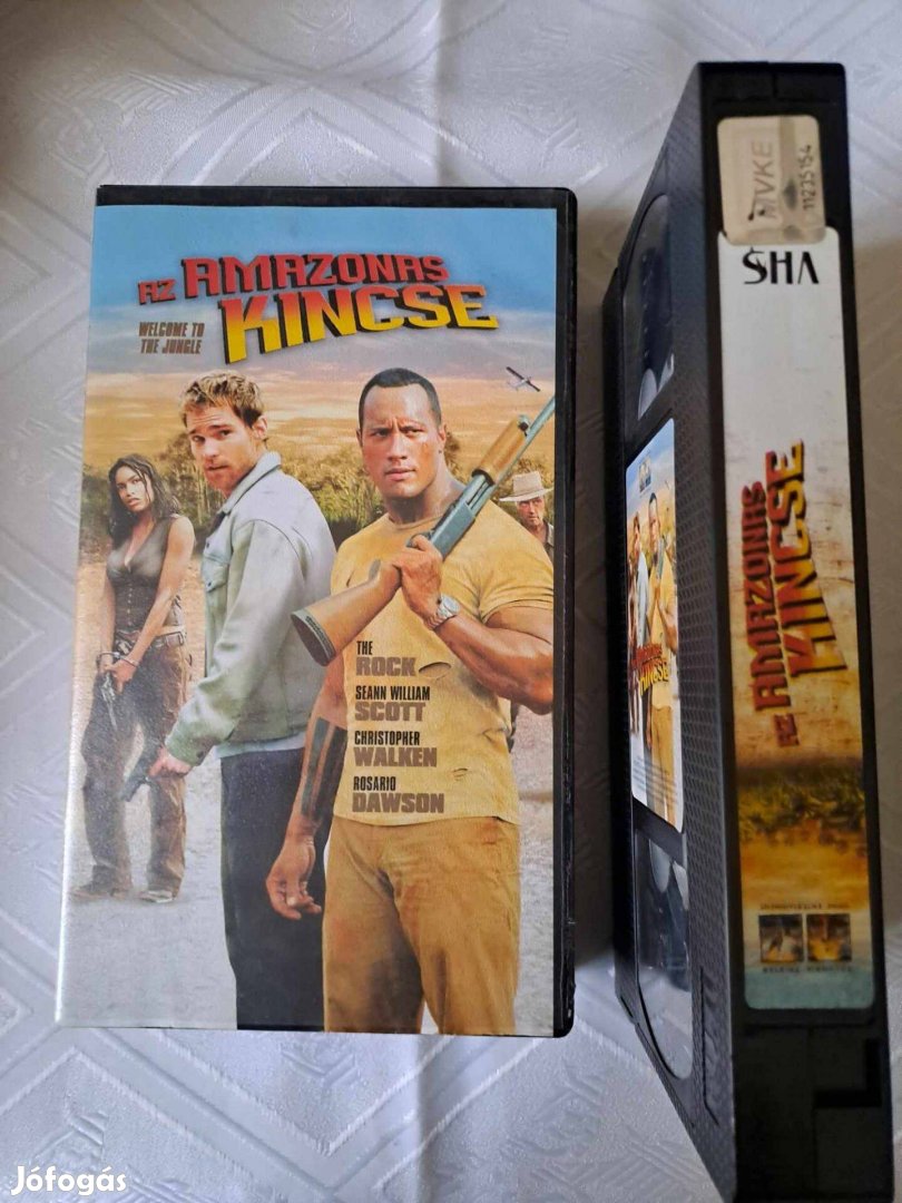 Az Amazonas kincse VHS - Dwayne Johnson