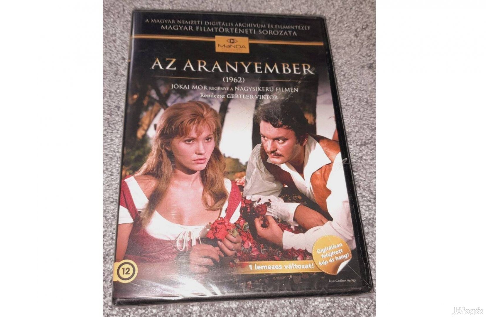 Az Aranyember DVD (1962) Új, Fóliás, Bontatlan (Manda kiadás)