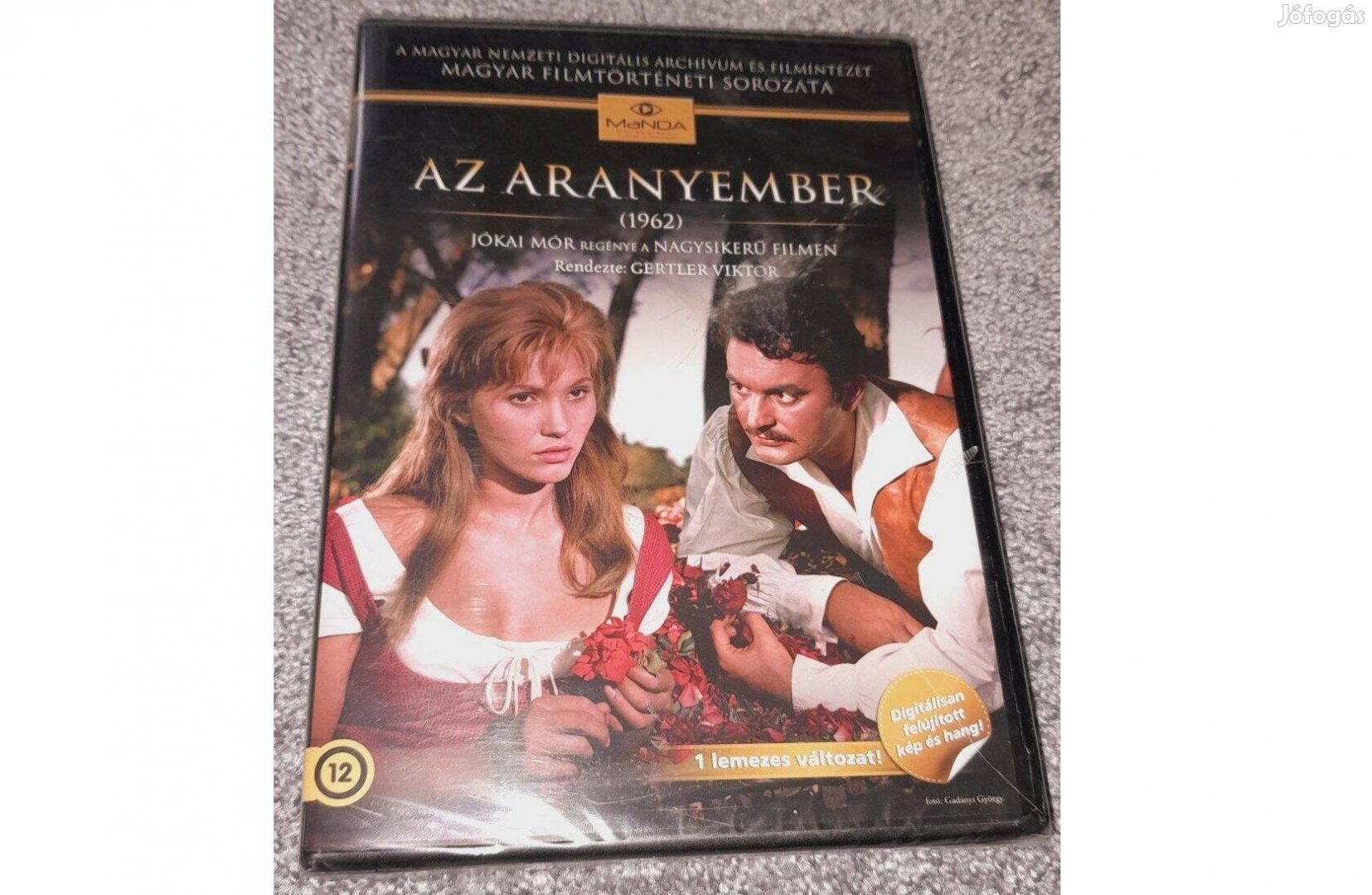 Az Aranyember DVD (1962) Új, Fóliás (Manda kiadás) Angol felirattal