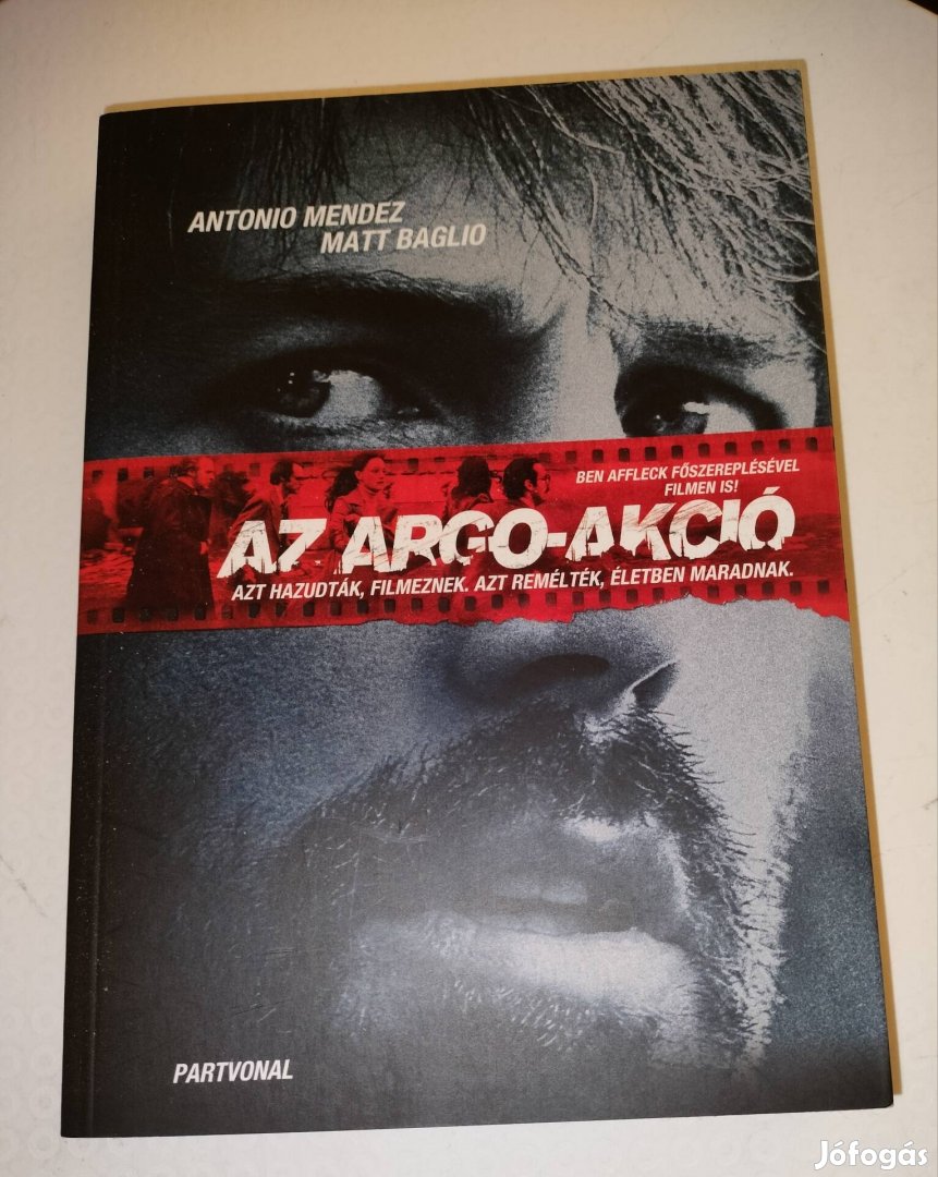 Az Argo akció könyv Antonio Mendez