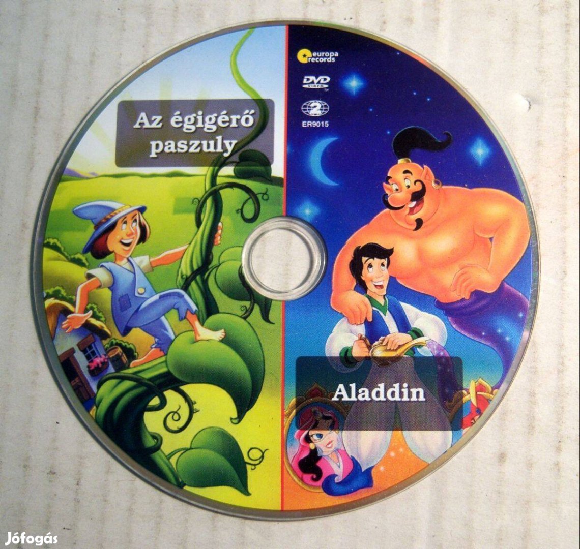 Az Égigérő Paszuly - Aladdin DVD (1990) 2009 (jogtiszta) nem Disney