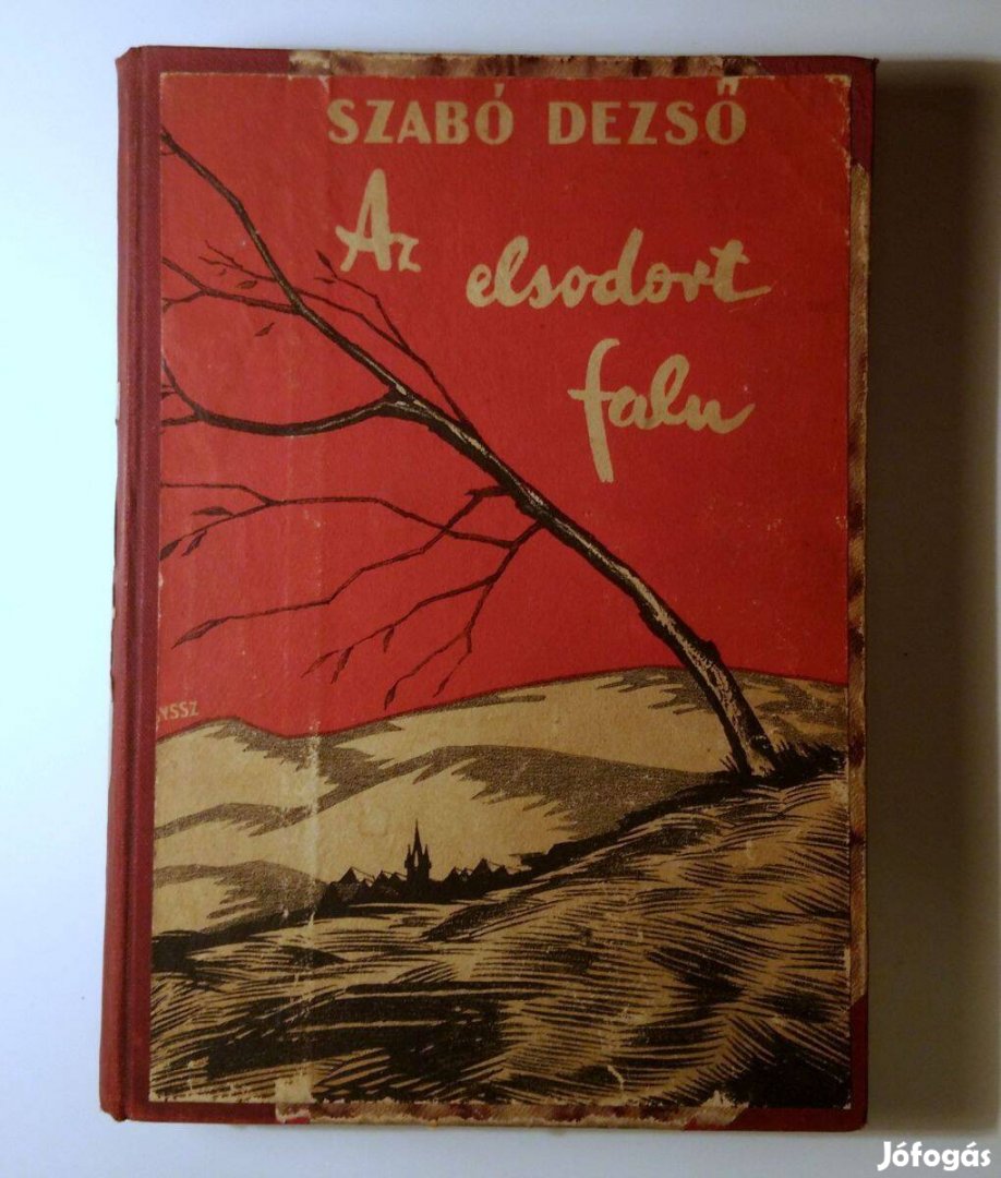 Az Elsodort Falu III. (Szabó Dezső) 1929 (viseltes) 8kép+tartalom