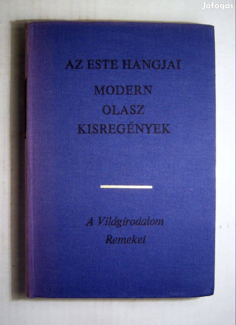 Az Este Hangjai (Modern Olasz Kisregények) 1972 (VR4) 5kép+tartalom