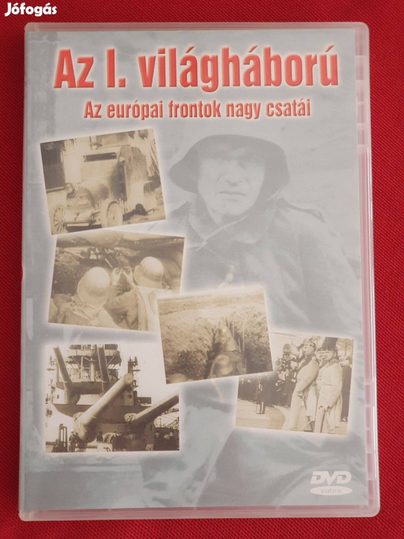 Az I. világháború - Az európai frontok nagy csatái szinkronos DVD