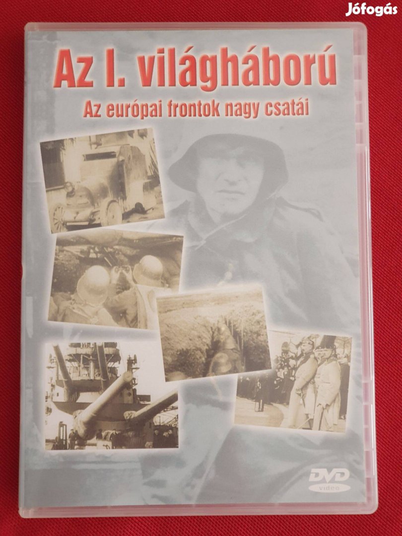 Az I. világháború - Az európai frontok nagy csatái szinkronos DVD