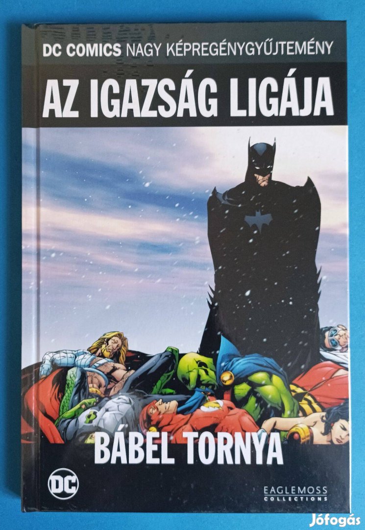 Az Igazság Ligája Bábel Tornya DC Nagy Képregény Új Fóliás!!!