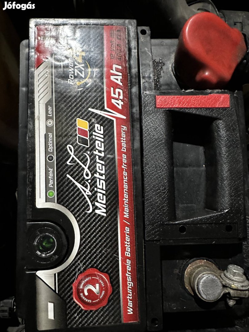 Az Meister  Uj 45ah J+ Akkumulator !