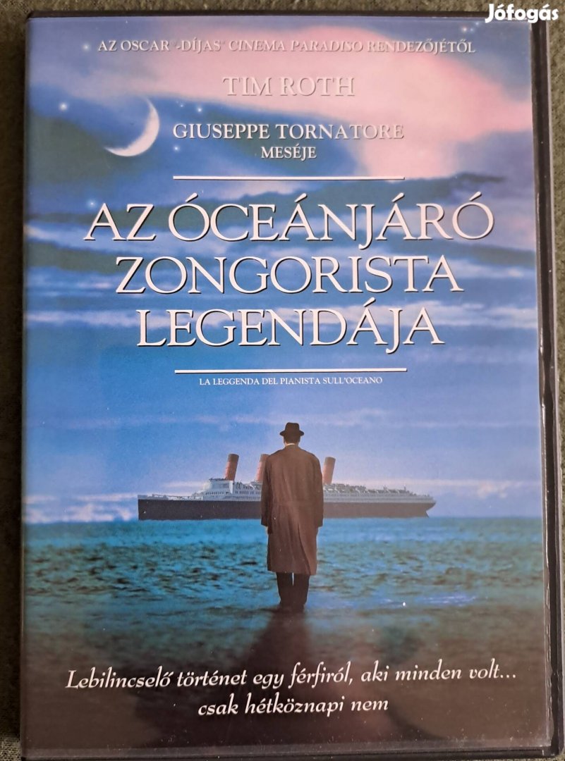 Az Óceánjáró Zongorista Legendája dvd filn