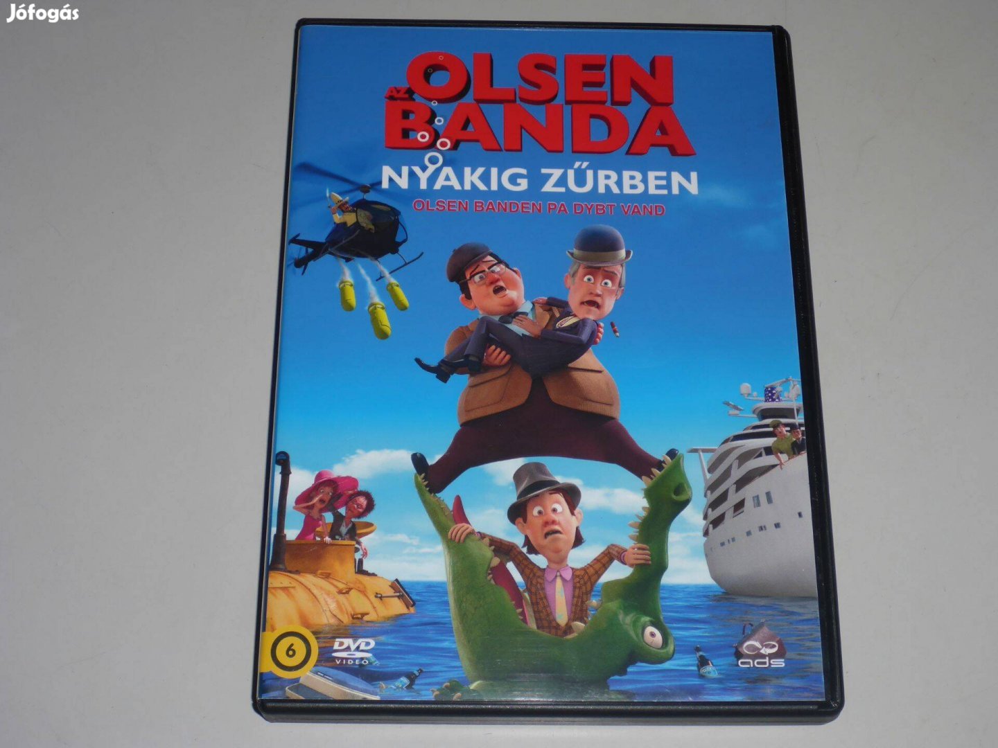 Az Olsen banda nyakig zűrben DVD film ;