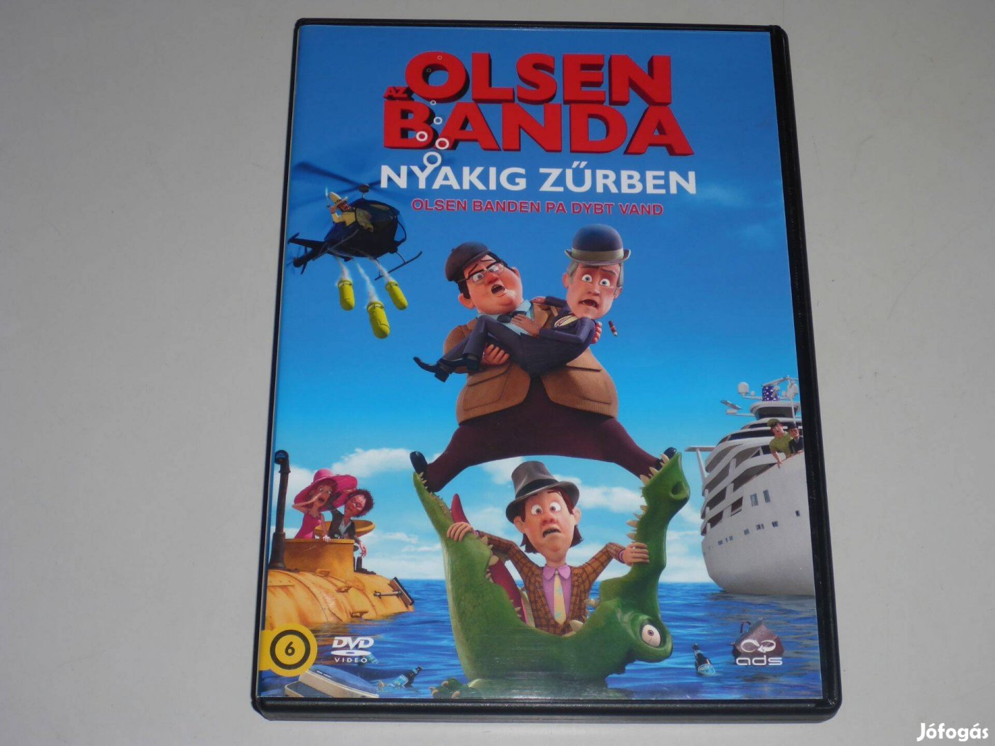 Az Olsen banda nyakig zűrben DVD film ;