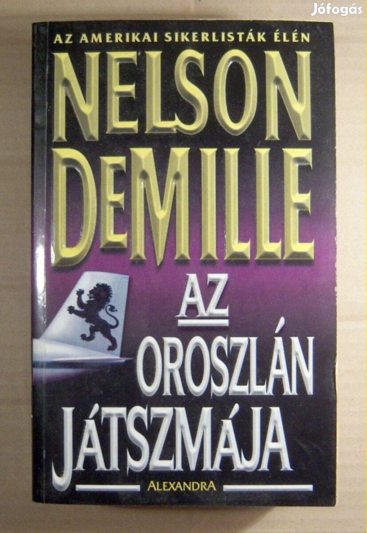 Az Oroszlán Játszmája (Nelson Demille) 2001 (3kép+tartalom)