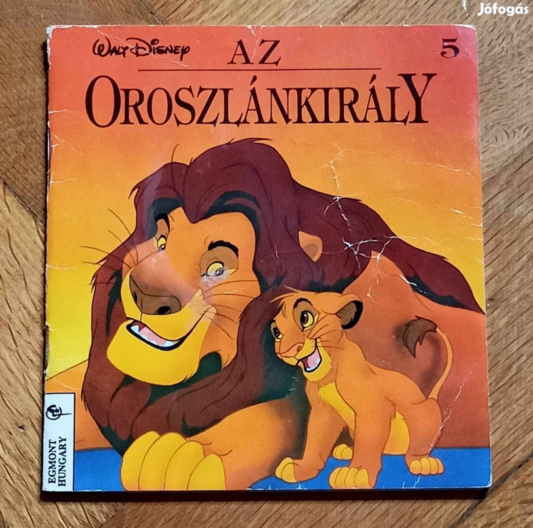 Az Oroszlánkirály Walt Disney Mini könyv 