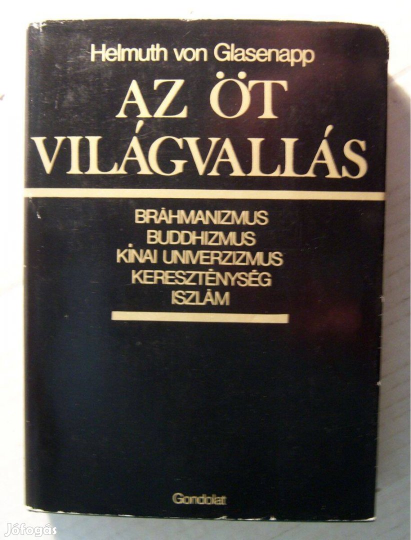 Az Öt Világvallás (Helmuth von Glasenapp) 1984 (6kép+tartalom)