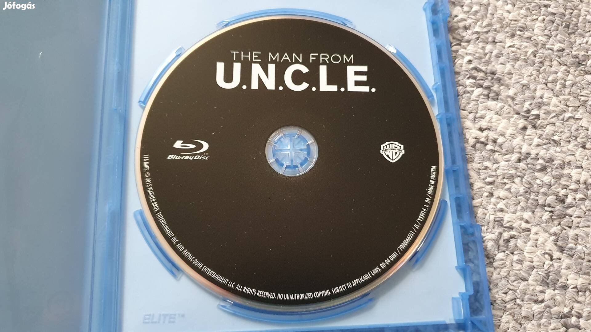 Az UNCLE embere blu-ray (Guy Ritchie)