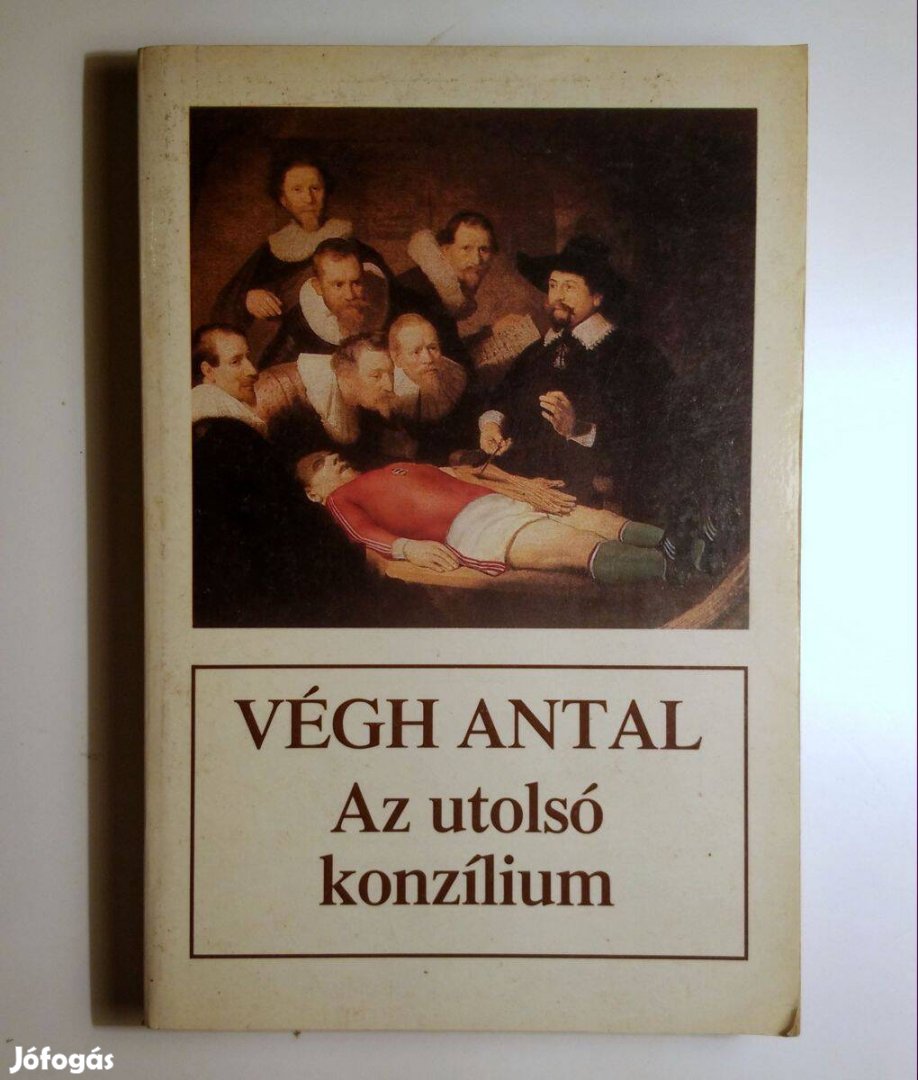 Az Utolsó Konzílium (Végh Antal) 1987 (8kép+tartalom)